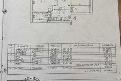 Rahova, Lic.Bolintineanu, 2 camere deosebit, etaj 1, 59 mp, bloc 84 reabilitat - 28