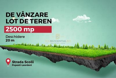 Teren Construcții intravilan de 2500 mp, în Central