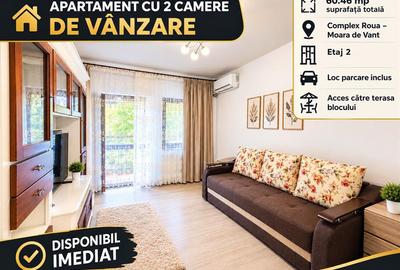 Apartament cu 2 camere semidecomandat în Moara de Vânt