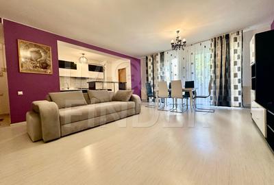 Apartament cu 2 camere semidecomandat, mobilat în Zorilor