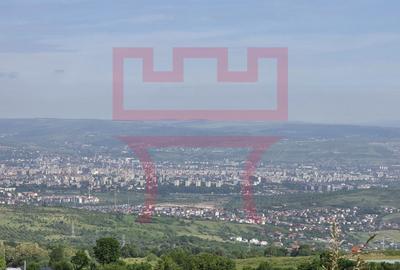 Teren Feleacu   2.800mp parcelabil 4 unitati utilitati asfalt panorama - 1