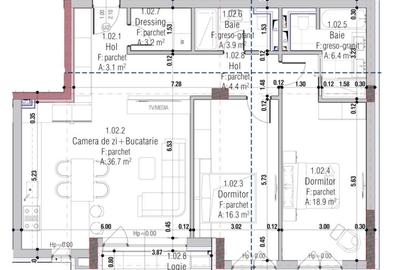 Apartament 3 camere in imobil premium – Gheorgheni - 3