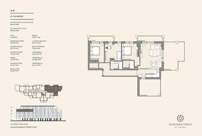Apartament 4 Camere | 3m Înălțime | Ferestre Floor-to-Ceiling | AVANGARDE FOREST - 12