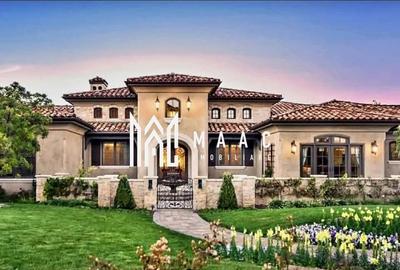 Casa stil mediteranian 4 dormitoare 800 mp teren Tocile Sibiu - 1