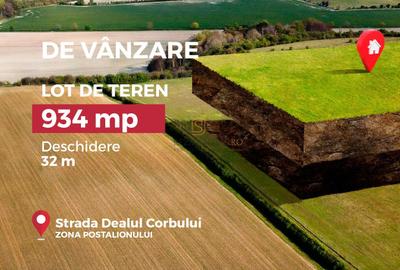 Teren de 934 mp, ideal pentru investitie sau dezvoltare imobiliara, S4 - 1