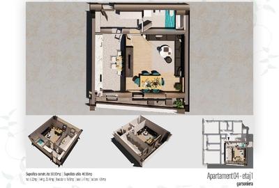 ULTIMILE 3 unitati ramase - Garsoniera 51.4 mp - zona Kamsas - 1