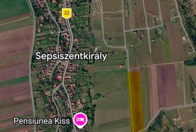 Parcele intravilan (590mp) cu PUZ, Panoramă frumoasă, 5 km de la Sfântu Gheorghe - 3