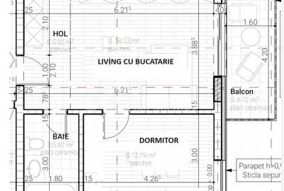 Apartament cu 2 camere, constructie noua, Marasti zona Intre Lacuri