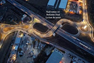 Teren intravilan construibil Bolintin Deal 5000 mp – dublă deschidere - 4