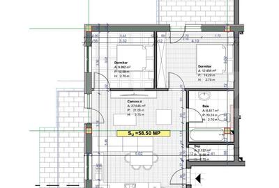 COMISION 0 !! Apartament 3 camere, 59 mp, posibilitate garaj, zona Terra - 1