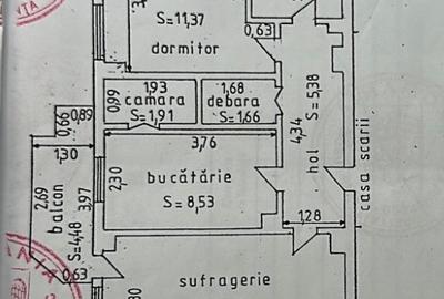 Apartament 2 camere decomandat - Tomis II - 125.000 euro(Cod E6) - 8