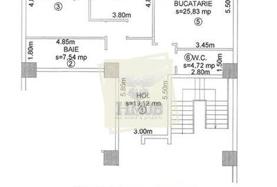 Apartament 3 camere etaj 3 cu balcon zona bd. Mihai Viteazu - 5