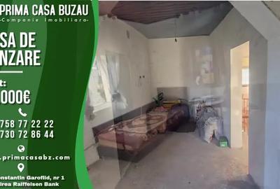 Casa si teren 3500mp in comuna Amaru BZ 4 camere renovata in 2025 Pret: 25.000e - 1