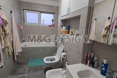 3 camere  bloc nou, 80 mp utili , balcon de 20 m - 33