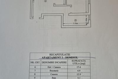 2 camere cu terasă generoasă – Zona Rediu, Bloc 2018, Mobilat, Loc Parcare - 9