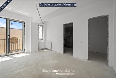 ✅Apartament decomandat: 3 camere, 2 băi, dressing | bloc nou Constanța - 4