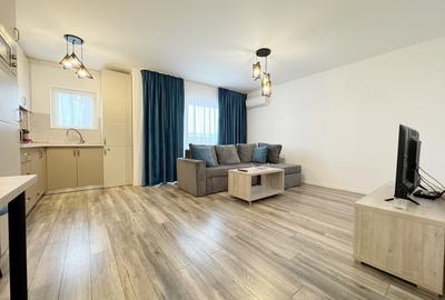 Apartament cu 2 camere open-space, mobilat în Giroc