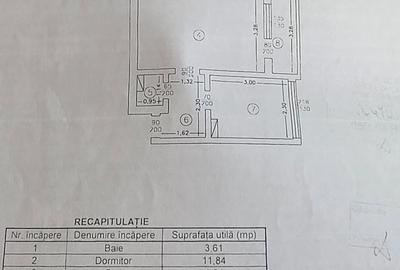 Apartament cu 2 camere, parter cu balcon si logie - 1