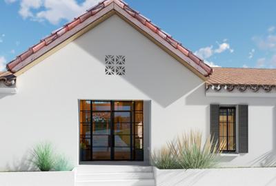 Vilă mediteraneană, pe parter, cartier cu iesire la lac, peninsula Balotesti - 2