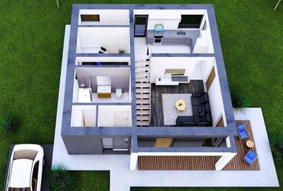 Rediu - Smart home, independenta energetic, Parter + Etaj - 2