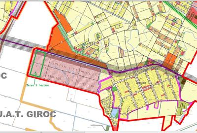 5 hectare de teren compact în Urseni, la viitorul DJ Giroc–Urseni - 4