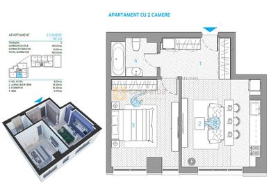 Nicolina - cele mai noi apartamente cu 2 camere - 8