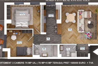 Apartamente 3 camere | Sisesti - Baneasa - Dezvoltator - 20