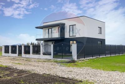 Vila moderna cu 4 camere,  P+E - teren 501 mp - 1