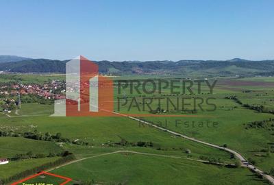 Teren intravilan 1.495 mp | Bran- Tohanu Nou | Vedere Bucegi | Deschidere 45 m - 3