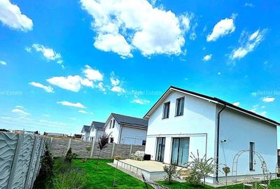 Casă de vânzare individuală nouă | Comuna Berceni | 5 camere | 400 mp | Asfalt - 1