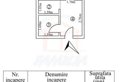 42.5oo euro, apartament o camera LIBER!!!,  etaj intermediar Siderurg - 3