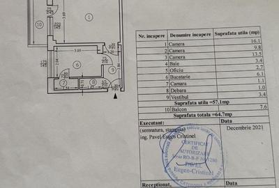 APARTAMENT 3 CAMERE RENOVAT COMPLET | PARCUL CIRCULUI - 1