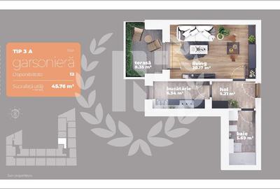 Garsoniera Zona Titan | Decomandată | Bucătărie închisă | Metrou - 1