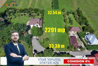Teren intravilan superb 2.291 mp - Unguraș, deschidere 33.8 m la drum asfaltat - 1