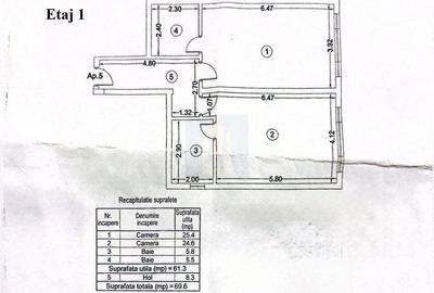 Apartament 5 camere triplex cu curte de vanzare *metrou Crangasi* - 20
