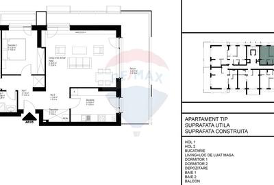 Apartament luminos 3 camere si terasa, vedere la padure, Iancu Nicolae - 21