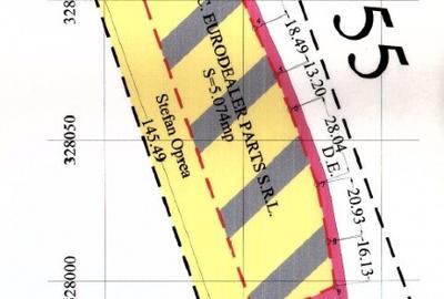 TEREN DE VANZARE-  -Plparcele de la  550 mp  zona Mega Image -Bolintin Vale - A1 - 12