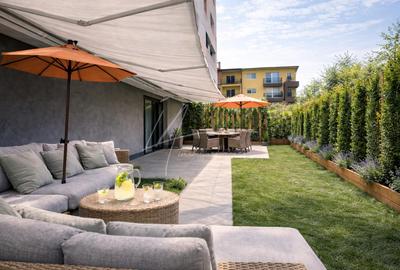 Apartament cu 5 camere-239 mp. utili si terasa 356 mp. in Prel. Ghencea-parter - 27
