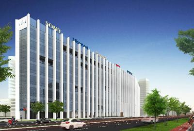 Birou, 700 mp în Central