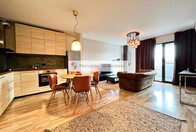 Apartament cu 2 camere semidecomandat, mobilat în Floreasca