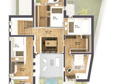 Casă arhitectură contemporană – 340 mp utili | 450 mp teren | Zona Nord - 4