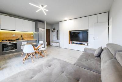 Apartament cu 2 camere semidecomandat, mobilat în Florești