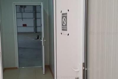 Hala industriala, 300mp, apa canalizare birouri teren 700mp ingradita, acces TIR - 20