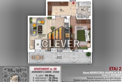 2 camere premium Salajan | Nicolae Grigorescu - Comision 0% - 5