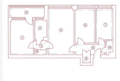 Obor - Avrig - Apartament 3 camere - 8