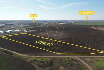 Teren extravilan in zona industriala dezvoltata | Dumbravita - Giarmata - 1