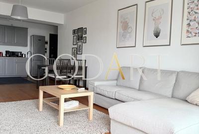 Apartament cu 2 camere semidecomandat, mobilat în Barbu Văcărescu