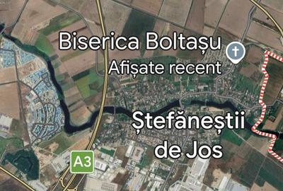 Teren Intravilan Industrial 38500mp T/10 Stefanesti  DJ200 - 1