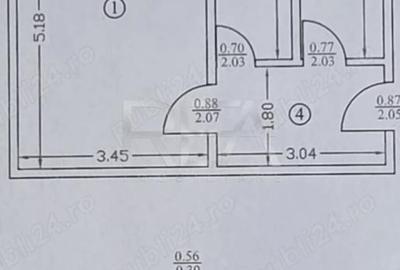 Garsonieră decomandată, mobilată în Drumul Taberei