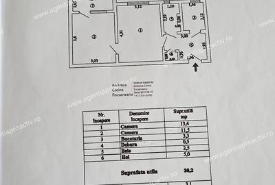 Apartament cu 2 camere, Micro 19, etaj 3, centrala termica! - 7